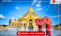 Tour Du Lịch Myanmar – Chùa Shwedago 4 Ngày 3 Đêm 2025