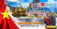 Tour Du Lịch Canada 7 Ngày 6 Đêm  Lễ 30/4/2025