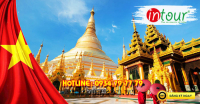 Tour Du Lịch Myanmar 4 Ngày 3 Đêm  Lễ 30/4/2025