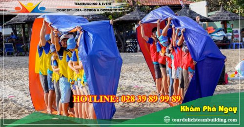Tour Du Lịch Teambuilding Biển + Gala Lunch Long Hải 1 Ngày Năm 2025