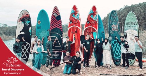 Tour Cắm Trại Hồ Tuyền Lâm Kết Hợp Chèo SUP Đà Lạt