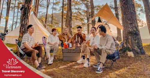 Đà Lạt Tour - Camping Chill on the Hill Đồi Cỏ Hồng 2 Ngày 1 Đêm Năm 2025