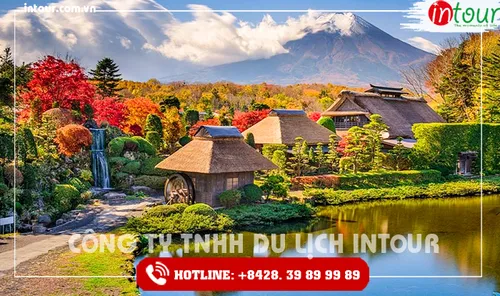 Tour Du Lịch Nhật Bản Tokyo - Hakone - Fuji - Odaiba 4 Ngày 4 Đêm 2025