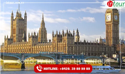 Tour Du Lịch Anh 9 Ngày 8 Đêm  Tết Nguyên Đán 2026