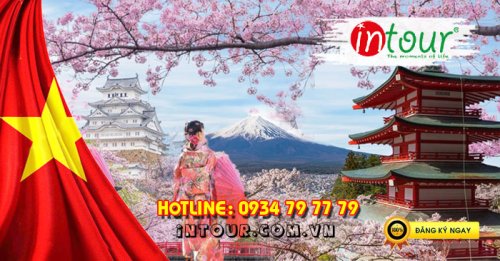 Tour Du Lịch Nhật Bản 5 Ngày 4 Đêm  Lễ 30/4/2026