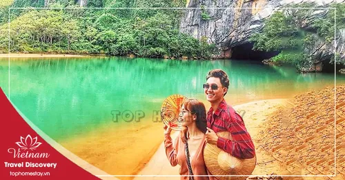 Tour Du Lịch Đồng Hới – Động Thiên Đường - Vườn thực vật – Động Phong Nha 1 Ngày