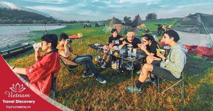 Tour Cắm Trại & Câu Cá Hồ Dầu Tiếng Tây Ninh 2 Ngày 1 Đêm 2025